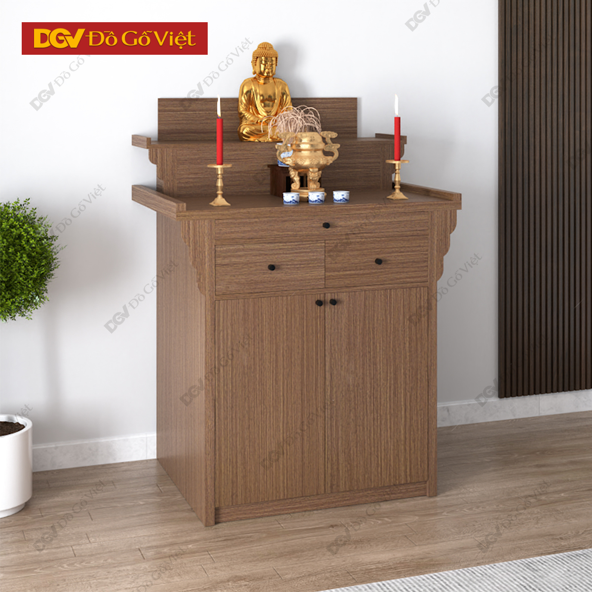 tủ thờ ván ép giá rẻ