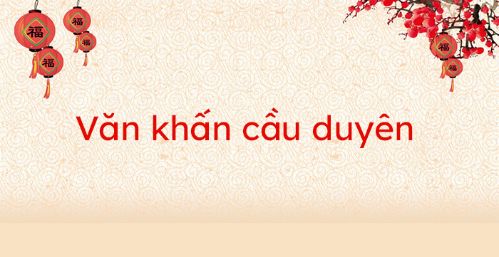 bài văn khấn cầu duyên