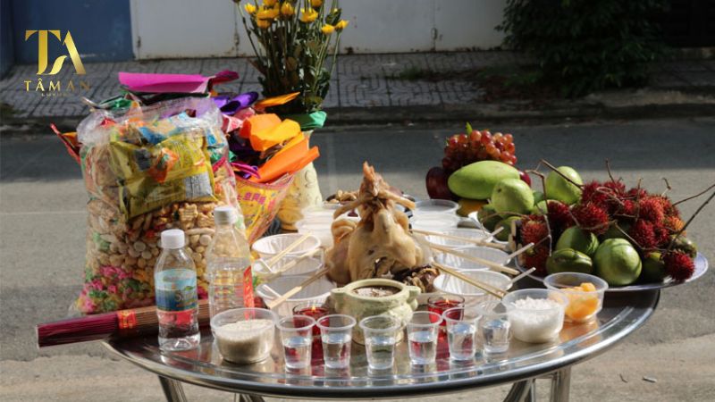 văn khấn cô hồn ngoài trời