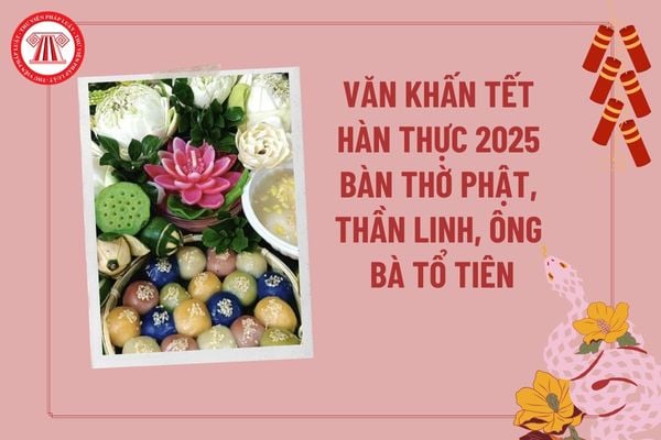 Mâm cúng tết hàn thực