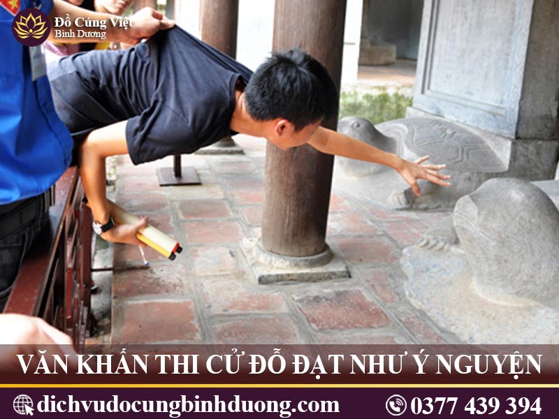 Sắm lễ cúng văn khấn thi cử