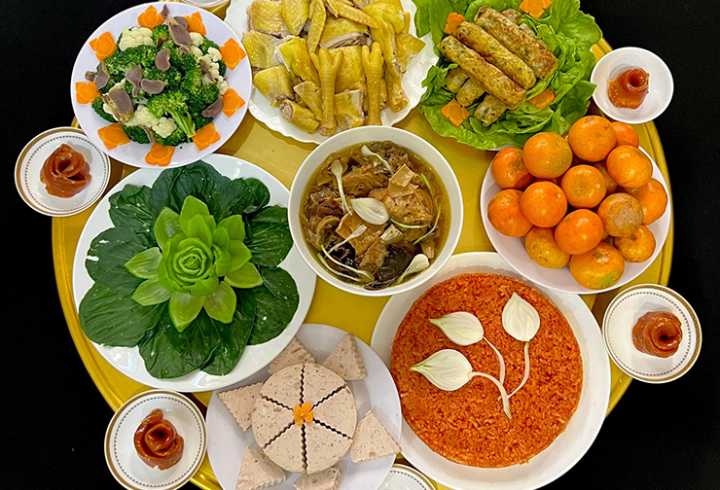 Mâm lễ cúng mùng 1 tháng 5