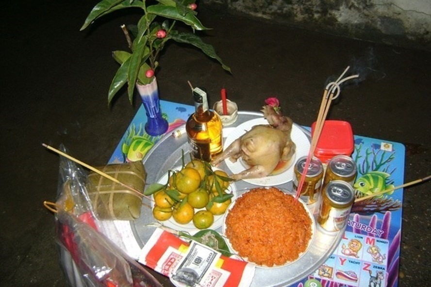 soạn mâm cúng giao thừa