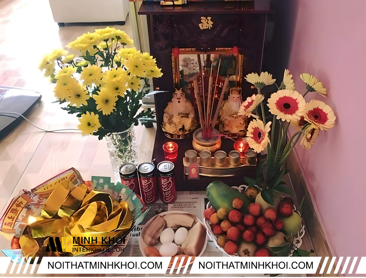 mùng 1 tết nên cúng hoa gì