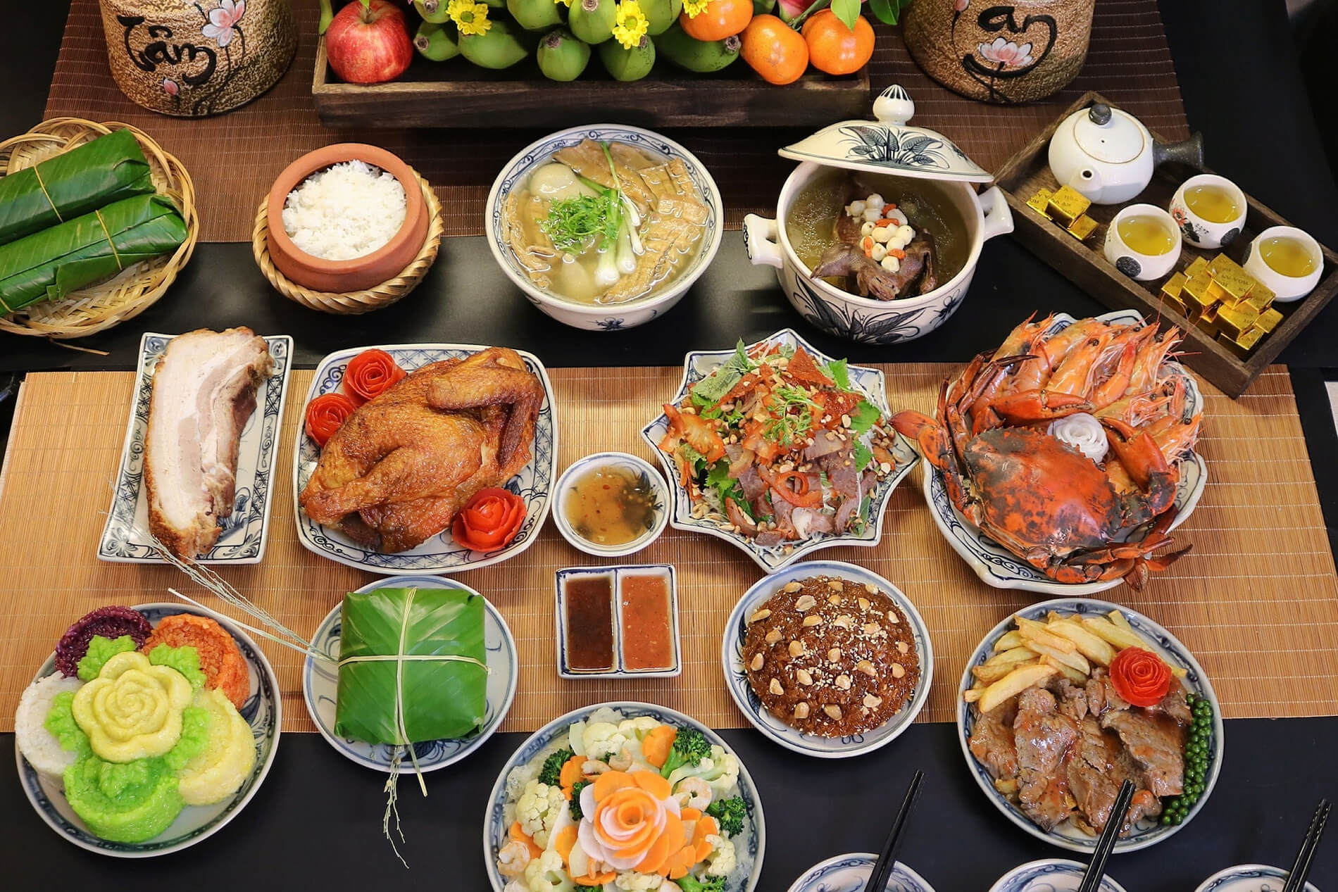 Nghi thức tiến hành lễ cúng hết Tết