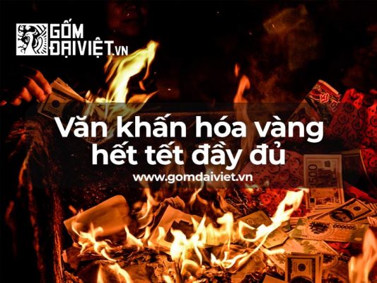 Bài văn khấn hết tết cúng gia tiên và Thần linh