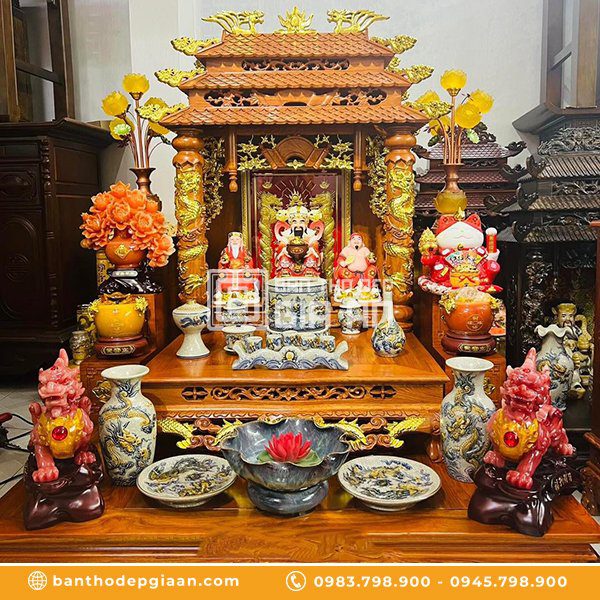 Vị trí đặt bàn thờ thần tài gồm những gì