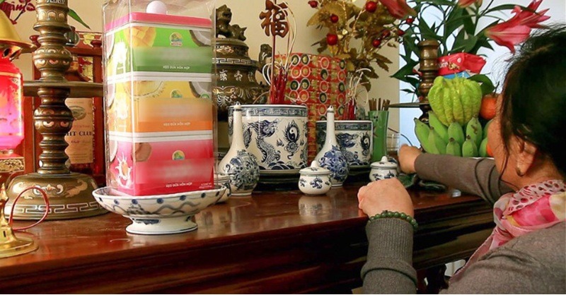 cách nấu nước bao sái bàn thờ