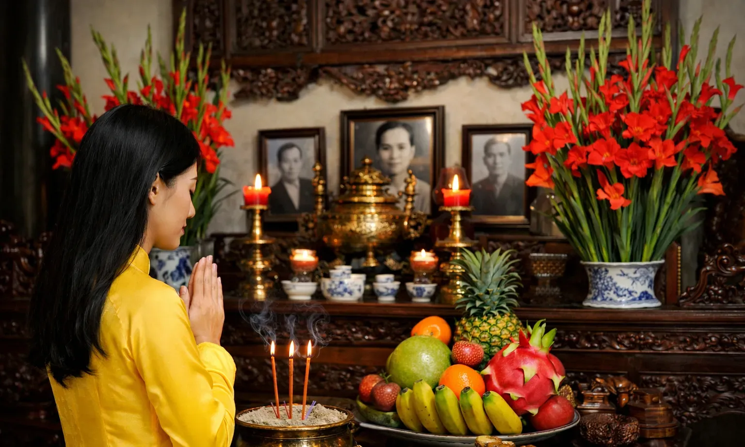 Văn Khấn Mùng 1 Tháng 10 Âm Lịch 2026 Chuẩn Nhất 4 Nghi thức cúng lễ mùng 1 tháng 10