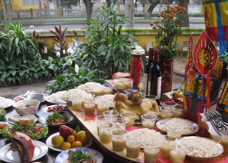 Lễ vật cúng đất