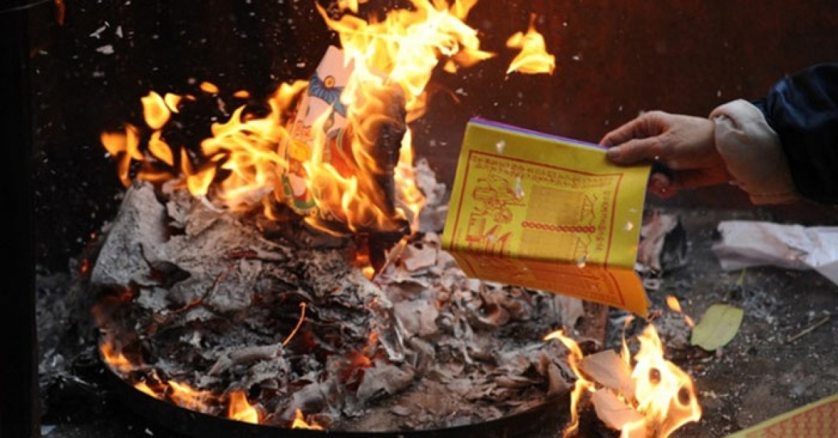 bài cúng hoá vàng ngày tết