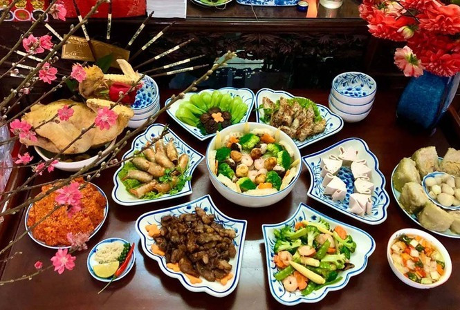 cách soạn mâm cúng giao thừa