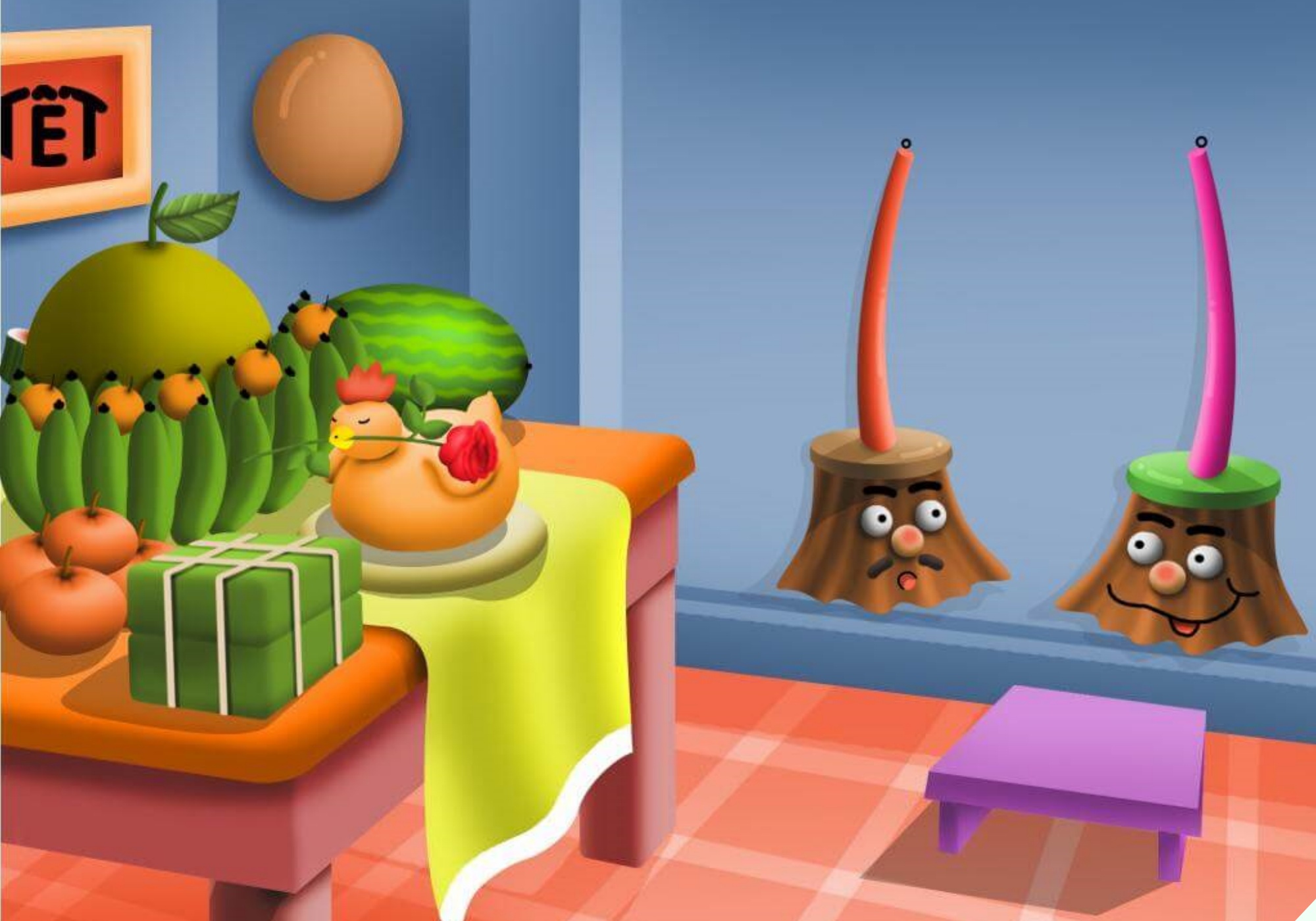 hóa giải quét nhà ngày mùng 1