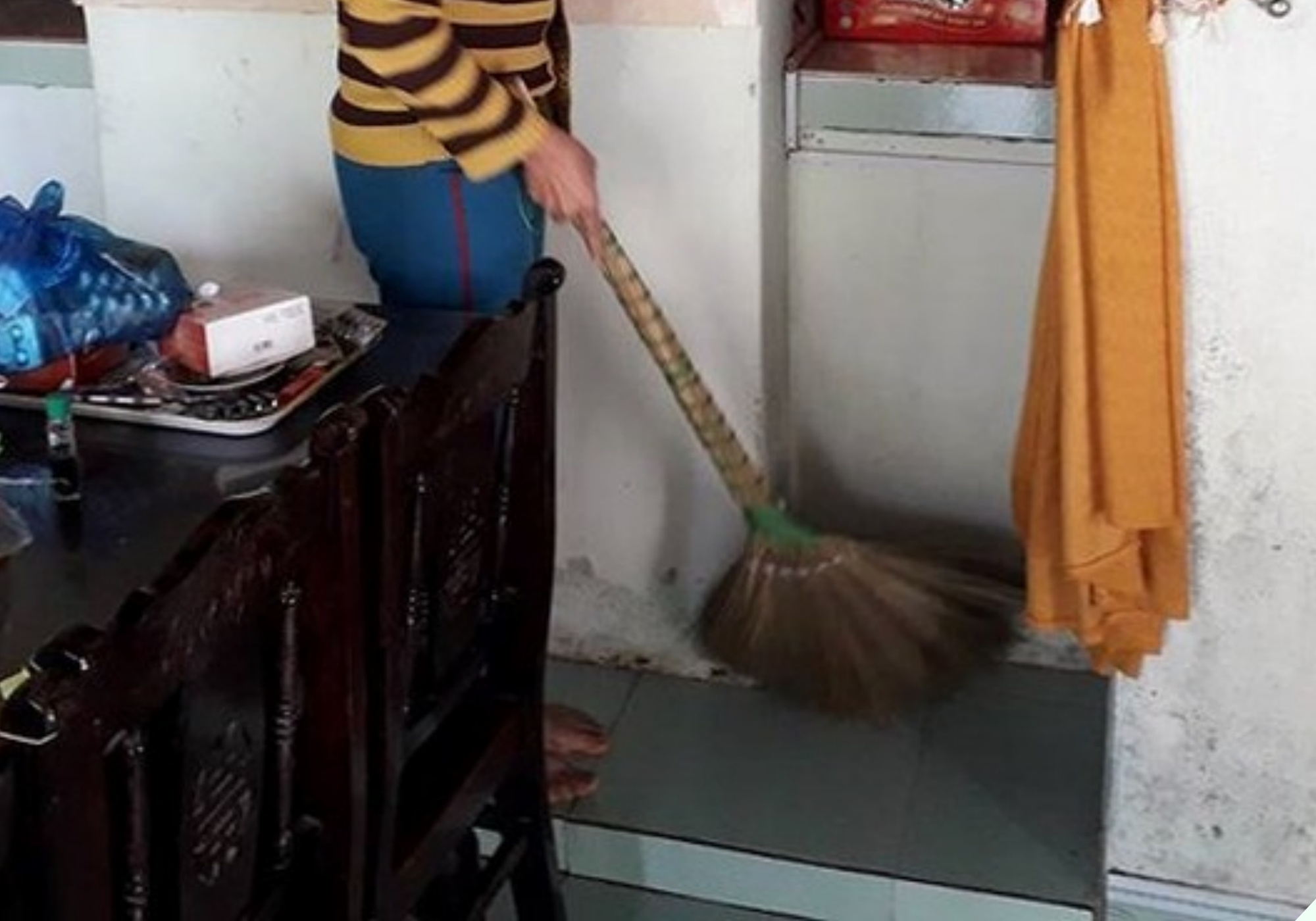 kiêng quét nhà ngày mùng 1