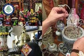 quy trình bao sái ban thờ