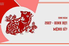Con số may mắn cho người sinh năm 2007 mệnh gì