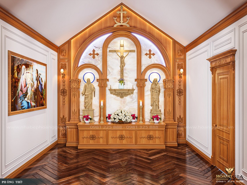 kích thước bàn thờ Công Giáo