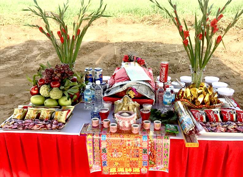 Văn Khấn Động Thổ Xây Nhà 2026 Bài Cúng Chuẩn Phong Thủy 4 lễ cúng động thổ chuẩn phong thủy