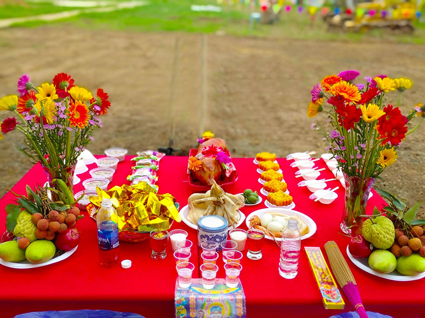 Văn Khấn Động Thổ Xây Nhà 2026 Bài Cúng Chuẩn Phong Thủy 3 mâm cúng động thổ đầy đủ