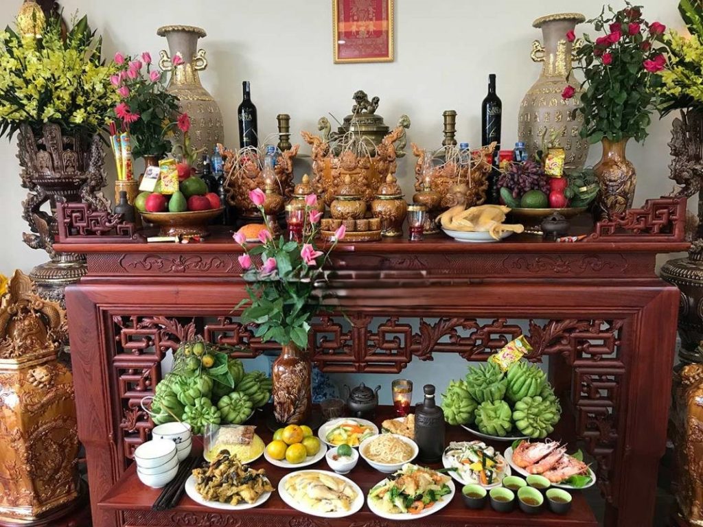 Thủ tục thay bát hương mới