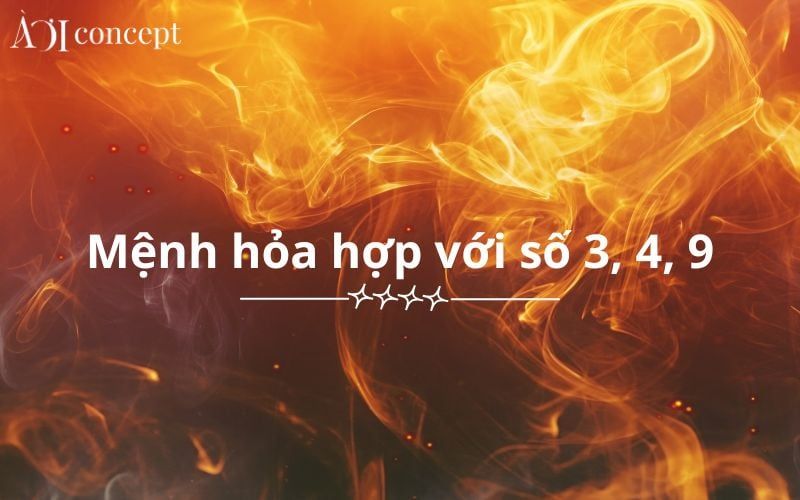 mệnh hỏa hợp số mấy theo nạp âm