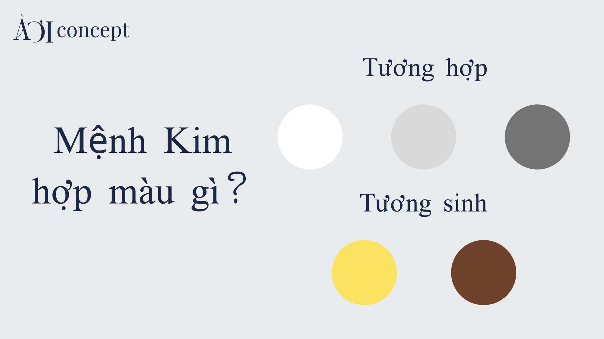 Chọn màu xe hợp mệnh Kim