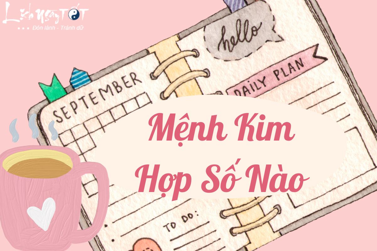 số may mắn của mệnh kim