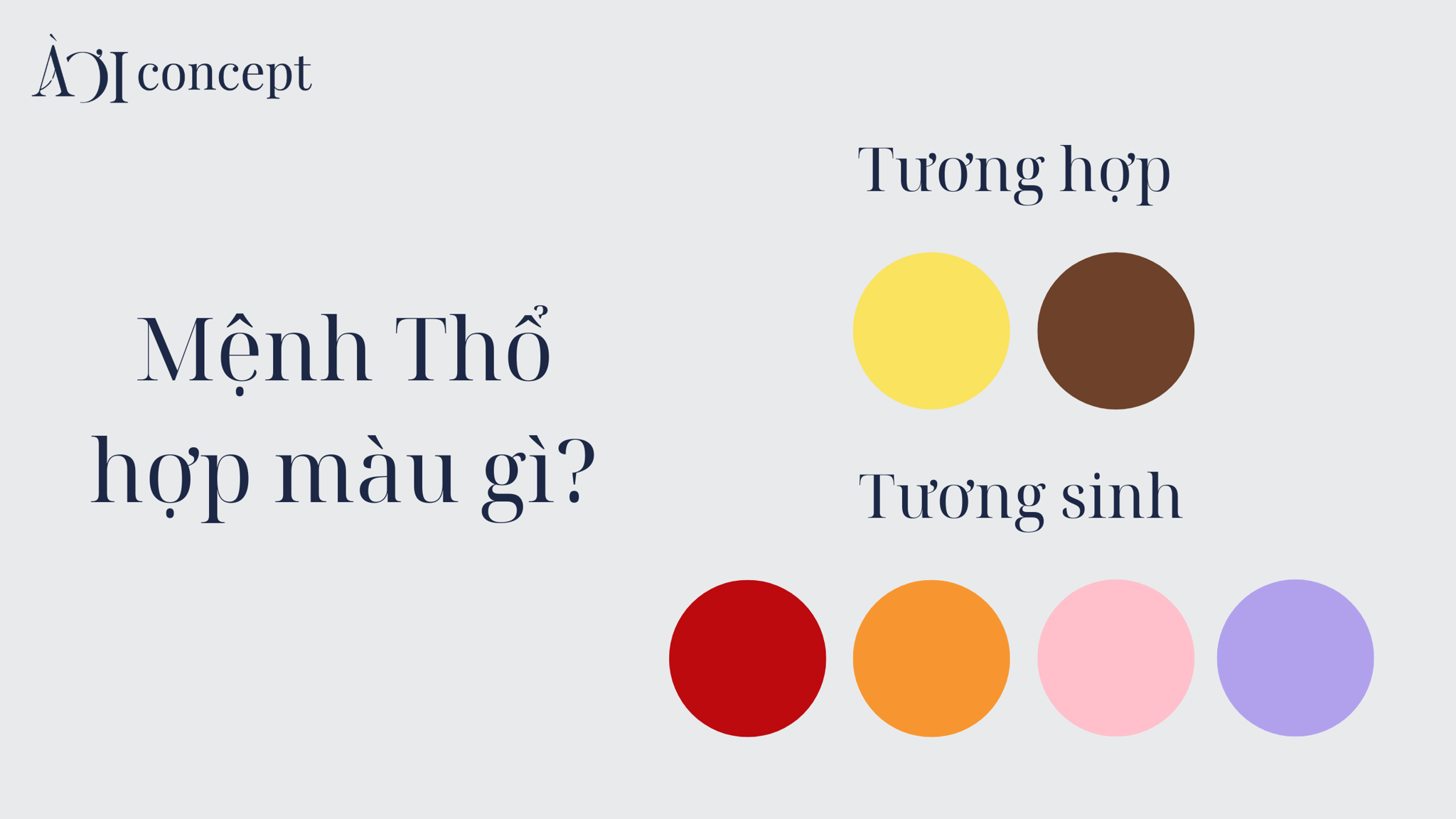 phong thủy mệnh Thổ