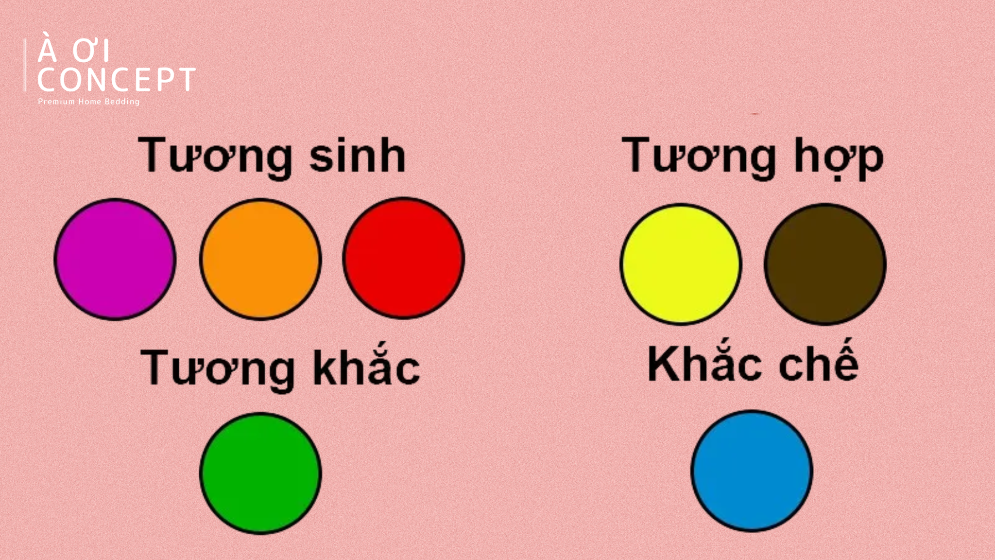 Màu tương sinh và tương hợp cho người mệnh Thổ