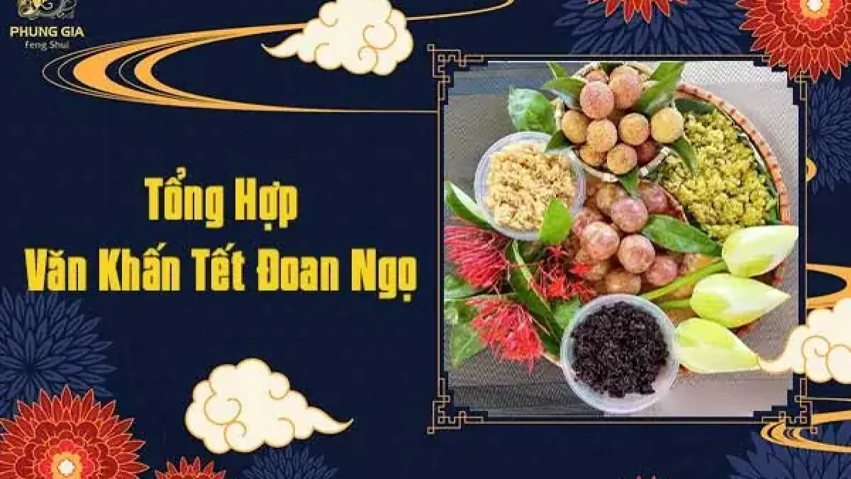 Nghi lễ cúng tết đoan ngọ và ý nghĩa diệt sâu bọ.