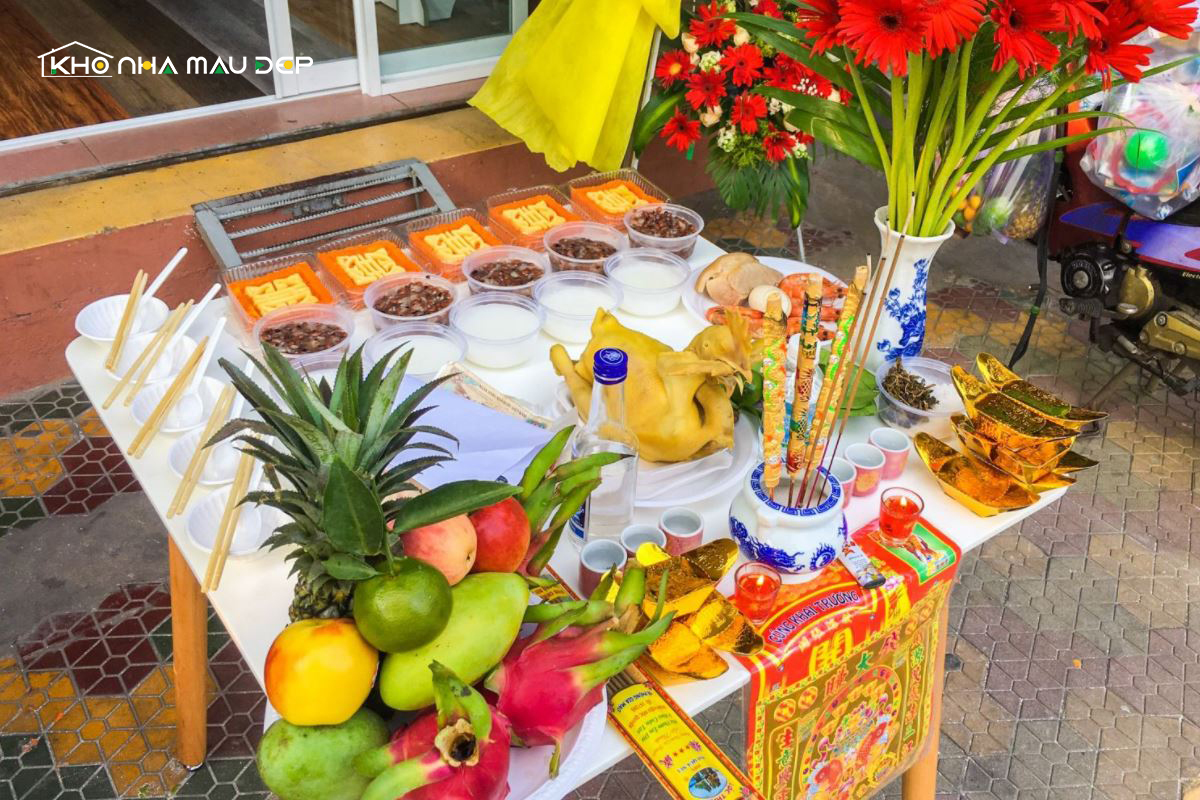 Thủ tục xông nhà tẩy uế