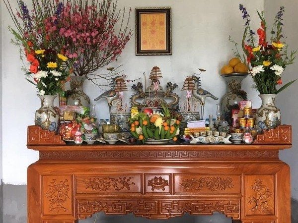 Vị trí đặt bàn thờ gia tiên