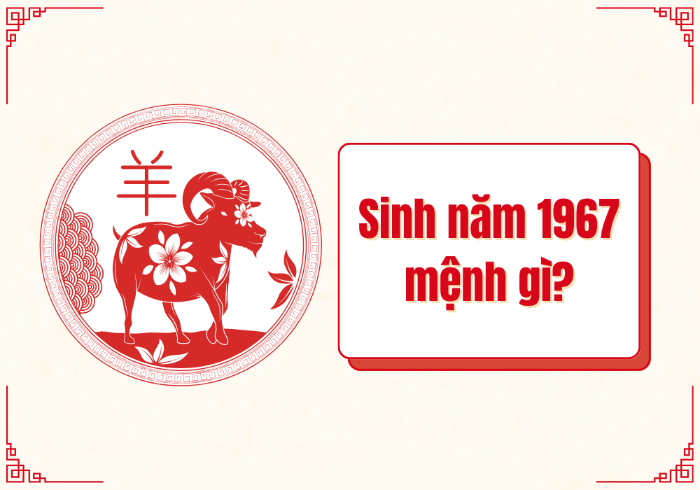 sinh nam 1967 menh gi