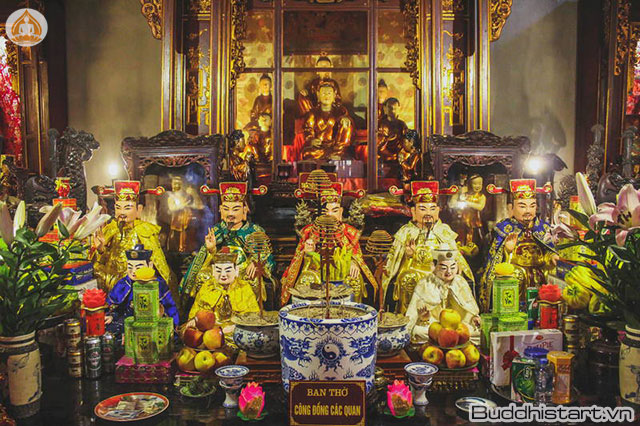 trình tự hành lễ Tứ Phủ