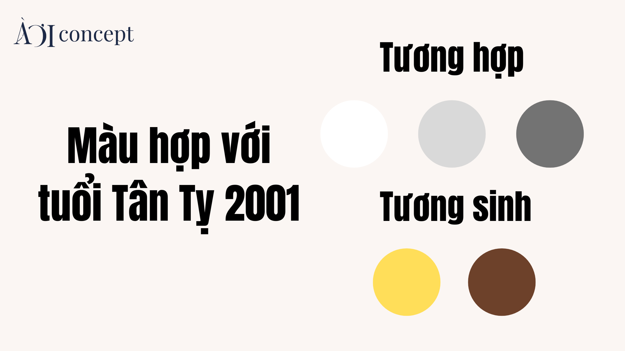 Tuổi Kỷ Tỵ 1989 hợp màu gì