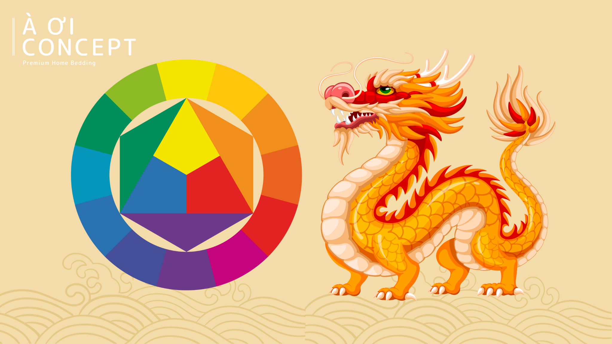 Ứng dụng màu sắc hợp tuổi Thìn