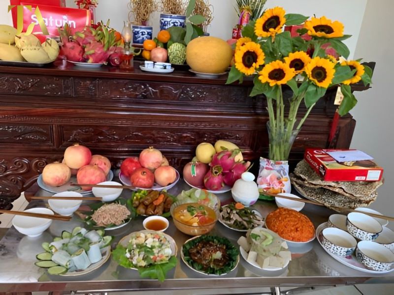 Chuẩn bị mâm cúng mùng 1 tháng 3