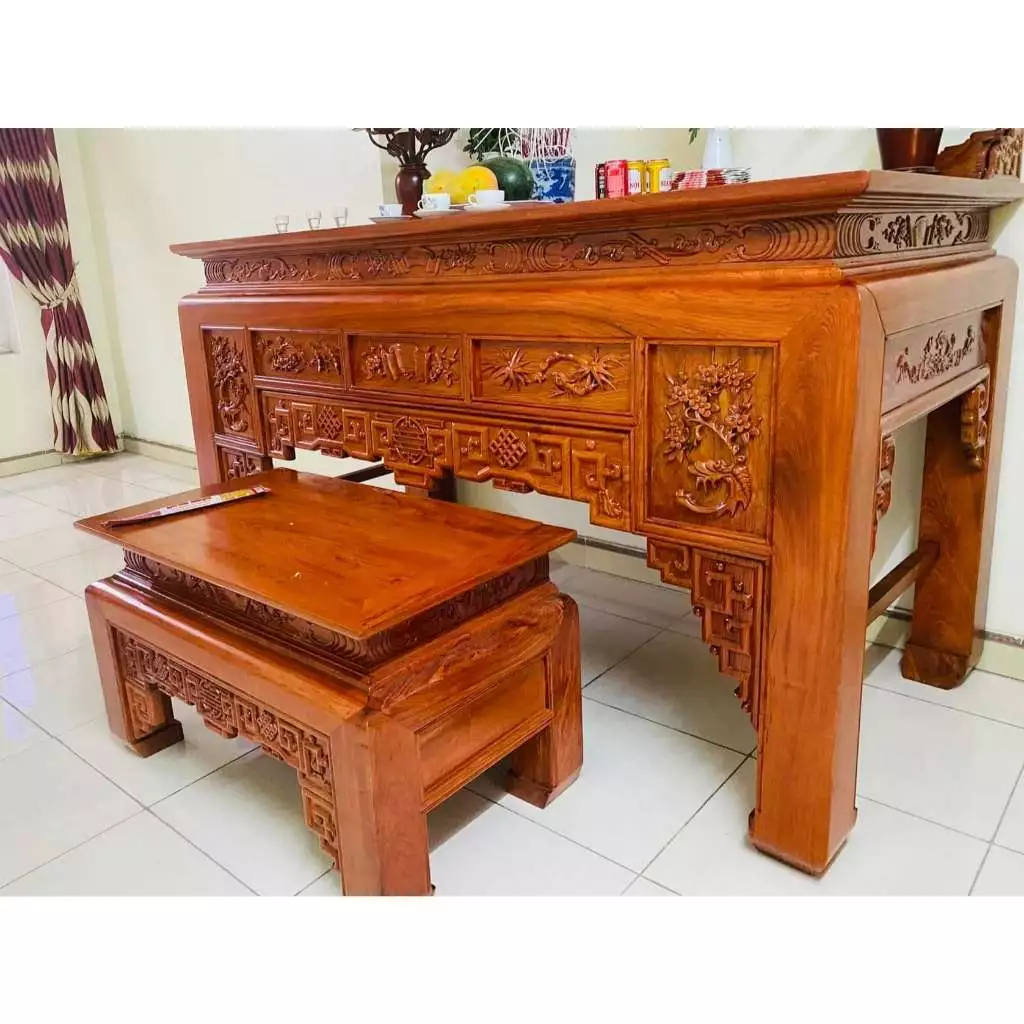 án gian thờ đẹp bằng gỗ tự nhiên
