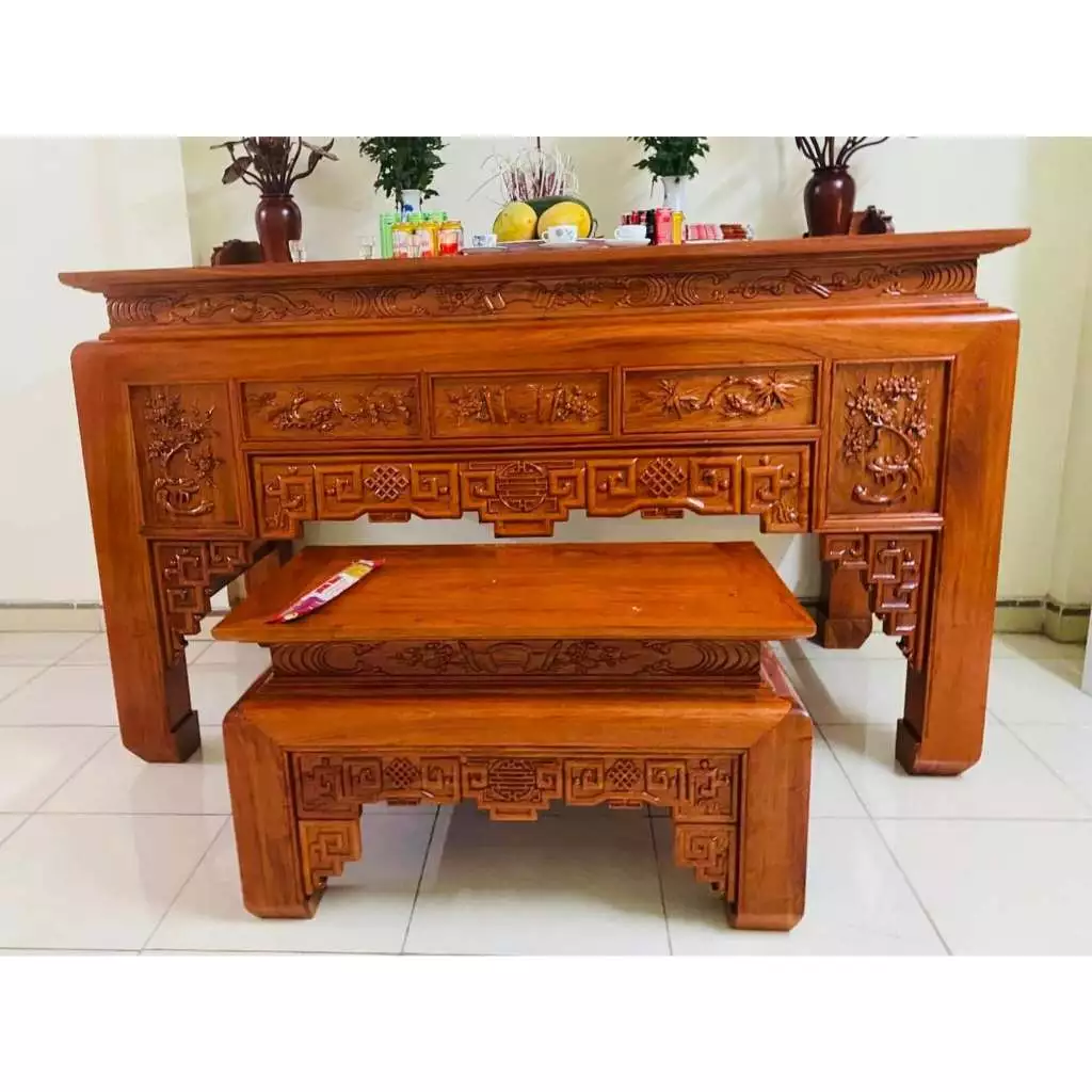 bài trí án gian thờ đẹp hợp phong thủy