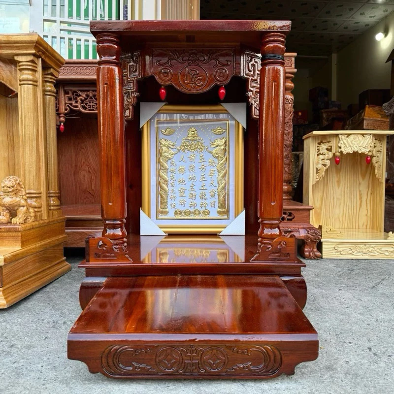 Không gian thờ cúng thần tài