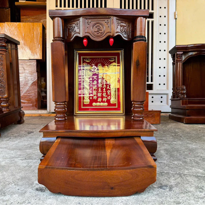 Bài trí bàn thờ thần tài thổ địa